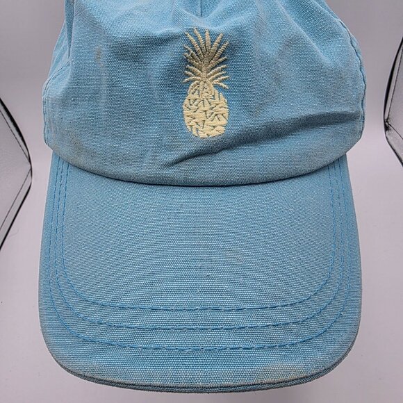 Rip Curl Pineapple Adults Blue Hat Cap Adjustable Lightweight Casual Outdoors - Picture 9 of 9